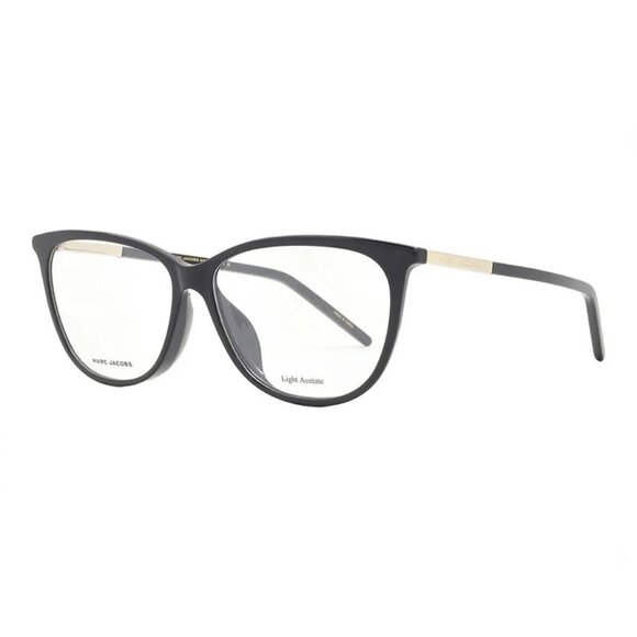 NEW MARC JACOBS MARC 706/F 0807 00 EYEGLASSES BLACK WOMEN EYEWEAR MARC JACOBS